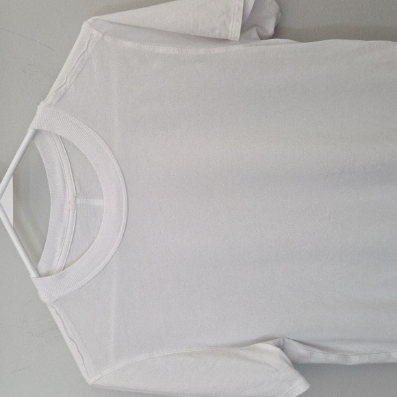 Lululemon All Yours Cotton T-Shirt White Size 4 - Picture 4 of 8